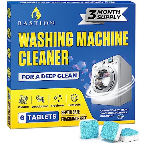 Bastion Washing Machine Cleaner 6-Pack