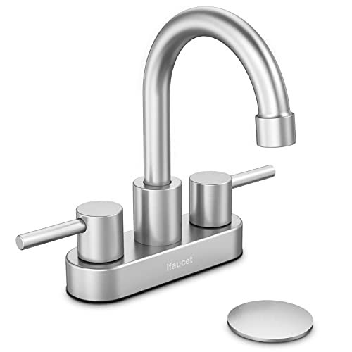 Bathroom Sink Faucet with Pop Up Drain