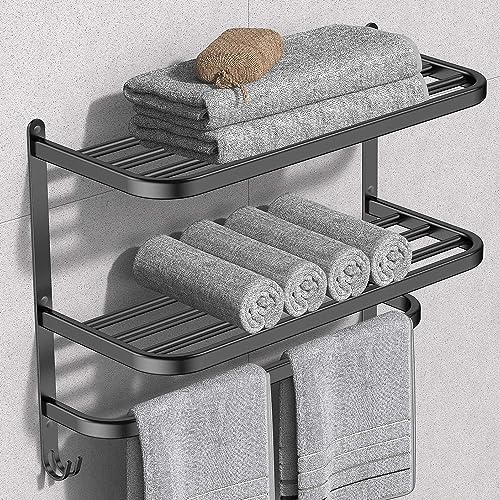 Bathroom Towel Rack Wall Mounted SUS 304 Stainless Steel