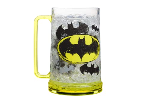 Freezer Mugs – Double Wall Gel Frosty Freezer Mugs, Cups – Drinking Glass –  Beer Ice Mugs for Freeze…See more Freezer Mugs – Double Wall Gel Frosty