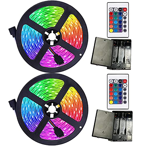 Battery Powered LED Strip Lights