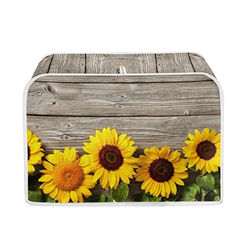 Baxinh Sunflower Toaster Cover: Small Oven Protection, Yellow