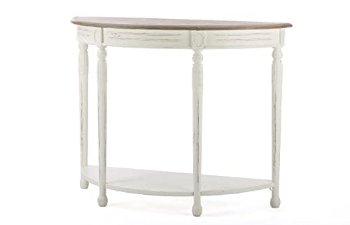 Baxton Studio French Console Table, White