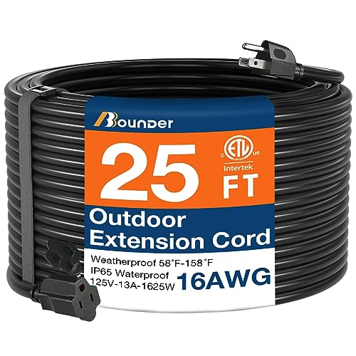 BBOUNDER 25 FT Outdoor Extension Cord