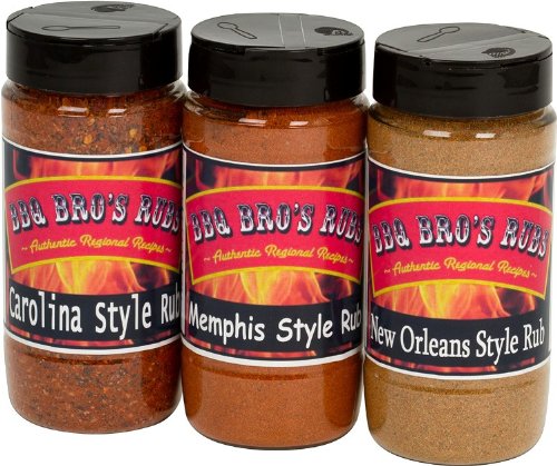 BBQ BROS RUBS - Barbecue Spices Seasoning Set
