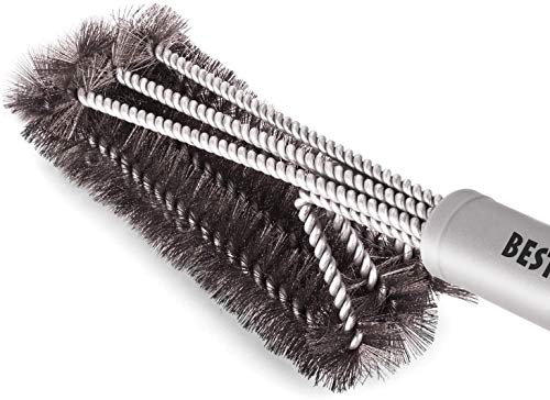 BBQ Grill Brush Stainless Steel 18"