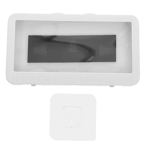 BCOATH Mobile Phone Data Cable Glass Storage Box White