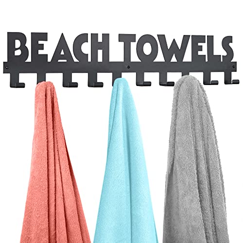Beach Towel Holder - Outdoor Rust Proof Drying Rack