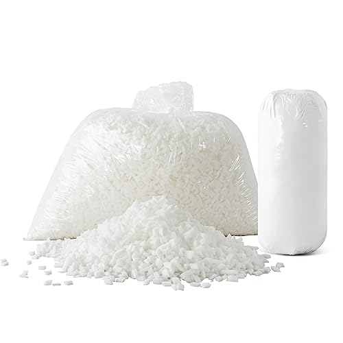  Jade Active Bean Bag Filler Foam - 5 Pound Premium Shredded  Memory Foam - Easy Pillow Stuffing Foam for Dog Bed or Couch Cushion - Very  Soft and Great for Stuffing 