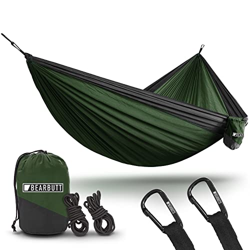Bear Butt Camping Hammock - Comfortable and Durable 2-Person Hammock
