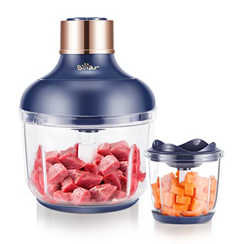 Bear Food Processor with 2 Glass Bowls