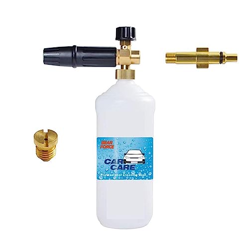 BEARFORCE Foam Cannon with Adapter & Nozzle - Powerful and Durable Pressure Washer Tool