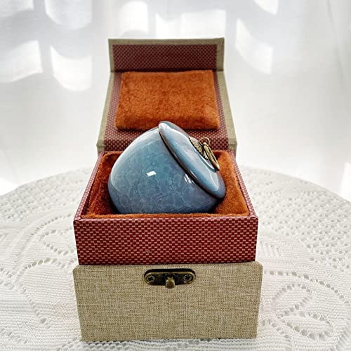 Beautiful Ceramic Urn for Human Ashes with Gift Box