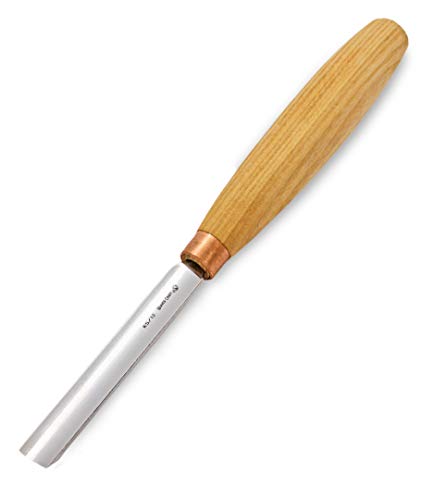 BeaverCraft Wood Carving Gouge K5/12 Woodworking Hand Chisel Compact Wood Carving Knife