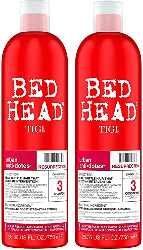Bed Head Urban Antidotes Resurrection Shampoo & Conditioner 25.36 oz 2 pack