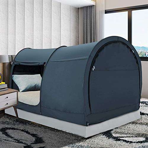LEEDOR Pop Up Bed Tent: Indoor Privacy for Kids and Adults