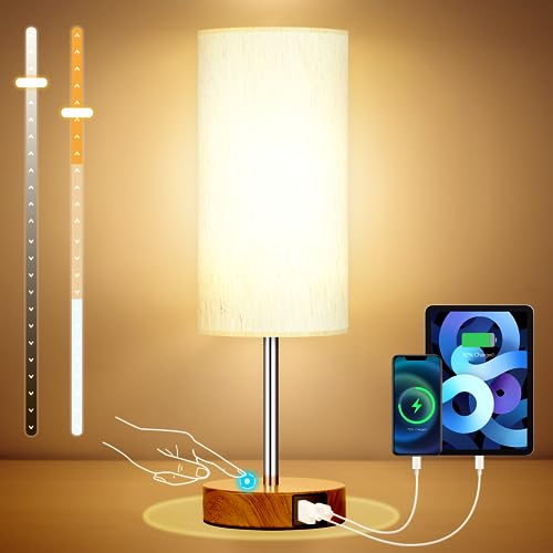 Bedroom Nightstand Touch Lamp