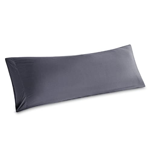 Bedsure Body Pillow Cover - Dark Grey Long Cooling Pillow Cases
