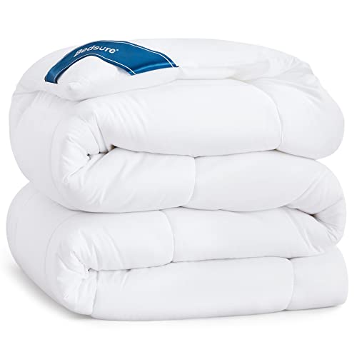Bedsure Twin Comforter Duvet Insert - White Twin Size Comforter