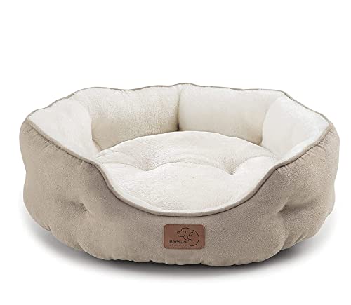 Bedsure Dog Beds - Round Cat Beds, Washable Pet Bed