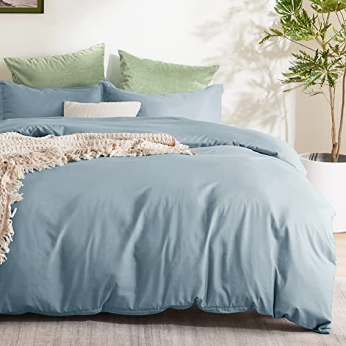 Bedsure Mineral Blue Duvet Cover Queen Size