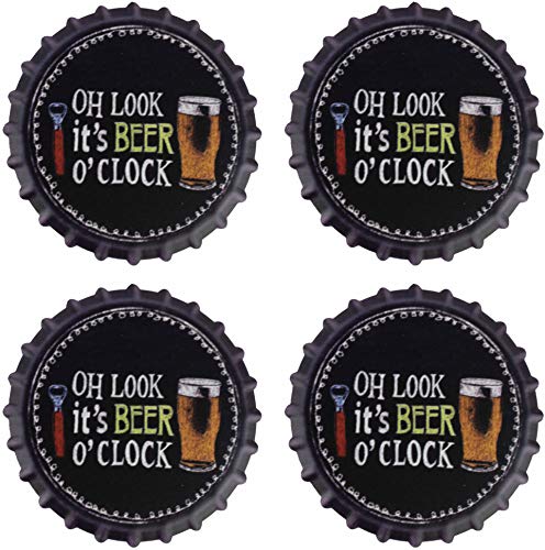 Beer O'Clock Ceramic Coasters