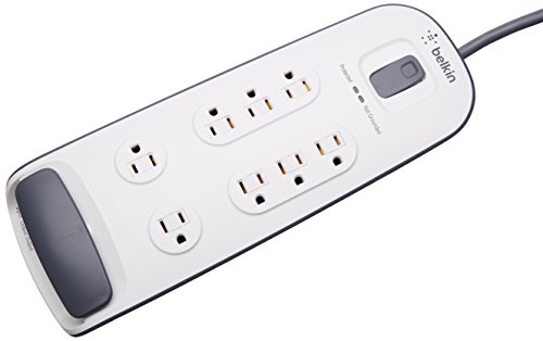 Belkin 8-Outlet Surge Protector with Telephone Protection