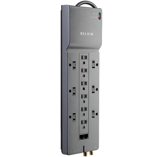 Belkin 12-Outlet Surge Protector with Phone/Ethernet/Coax Protection