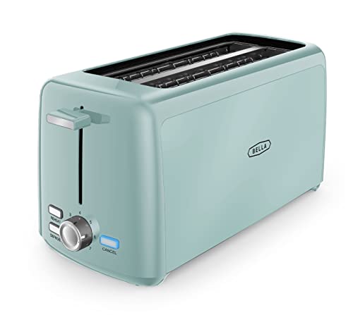 Turquoise Oster 2-Slice Toaster with Retractable Cord
