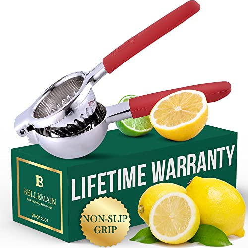 Bellemain Stainless Steel Citrus Juicer with Silicone Handles