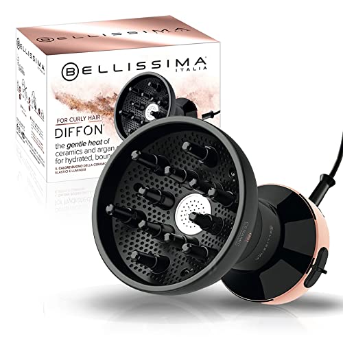 Bellissima Italia Diffon DF1 5000 - Lightweight Hair Dryer for Curly Hair
