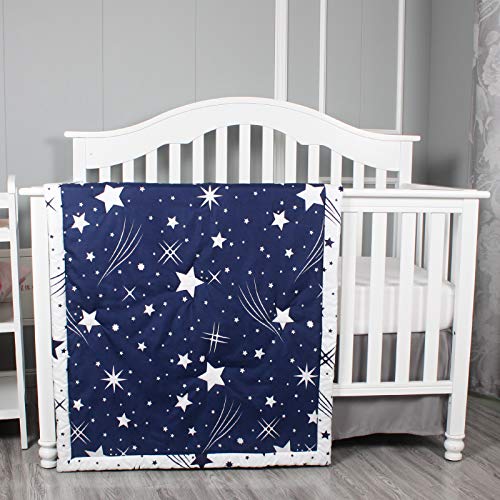 Belsden Ultra Soft Baby Comforter, Lightweight Crib Quilt for Boys Girls