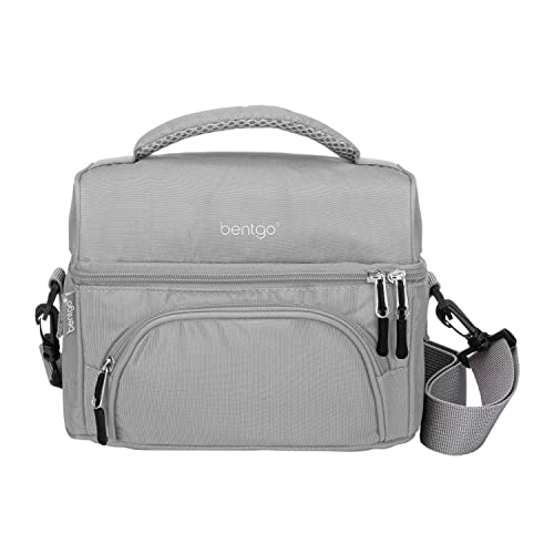 Bentgo® Insulated Deluxe Lunch Bag - Gray
