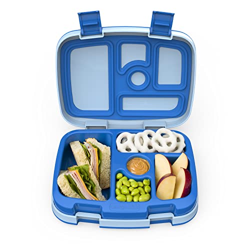 Bento Box, Lunch Box Kids, Bento Lunch Box for Kids/Toddler/Adults,  1300ML-4 Compartment Bento Box Adult Lunch Box w/Food Picks Cake Cups,  Built-in Utensil Set, Leak-Proof, Food-Safe Materials(Blue) - Yahoo Shopping