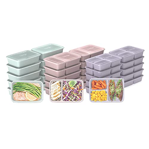  JUJEKWK Meal Prep Containers 50pack 32oz, Food Grade