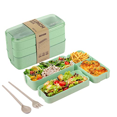 Bento Box Adult Lunch Box, Keweis Portable Insulated Lunch Box