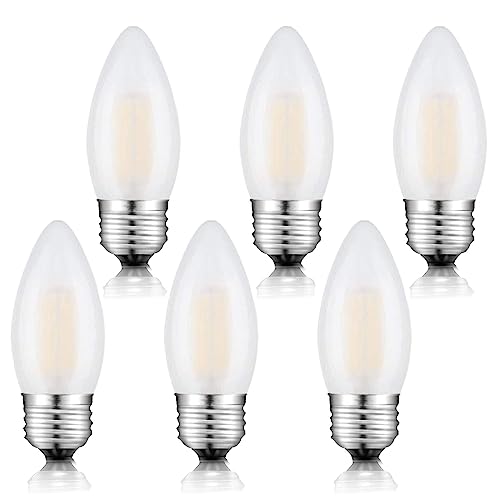 Beonllay Dimmable LED Filament Bulb Pack of 6