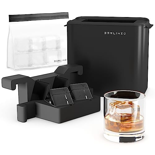 Simpletaste Crystal Clear Ice Ball Maker, BPA-Free Silicone Large Sphere Ice Mold, Ice Cube Tray for Whiskey, Cocktail and Drinks