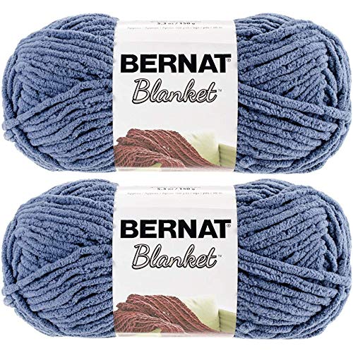 Bernat Blanket Big Ball Yarn (2-Pack) Country Blue