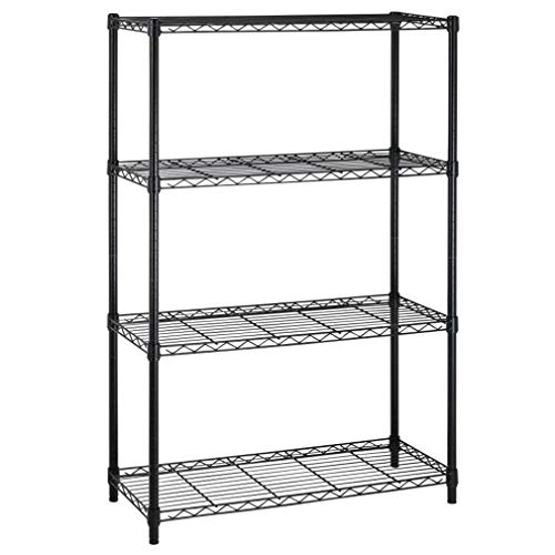 BestOffice 36"x14"x54" 4 Tier Layer Shelf Adjustable Steel Commercial Wire Metal Shelving Rack