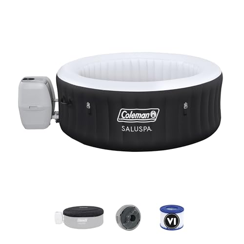 Bestway Inflatable Hot Tub Portable Outdoor Spa with 120 AirJets and Energy Saving Cover