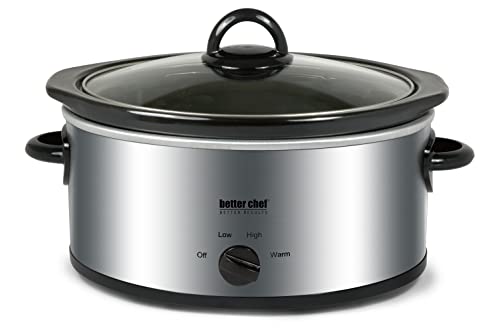 Better Chef 3-Quart Oval Slow Cooker