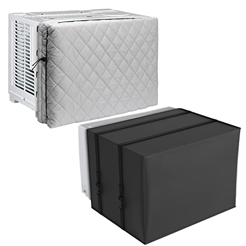 BEWAVE Indoor/Outdoor Window AC Unit Cover - Dust-Proof & Waterproof