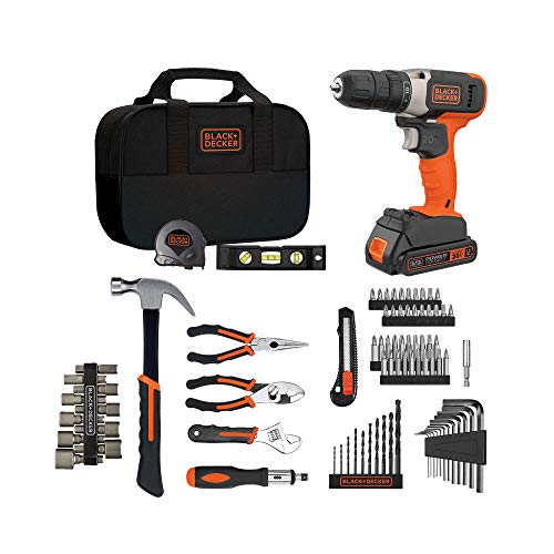 Home Tool Kit with 20V MAX Drill/Driver and 83-Piece Set" by beyond