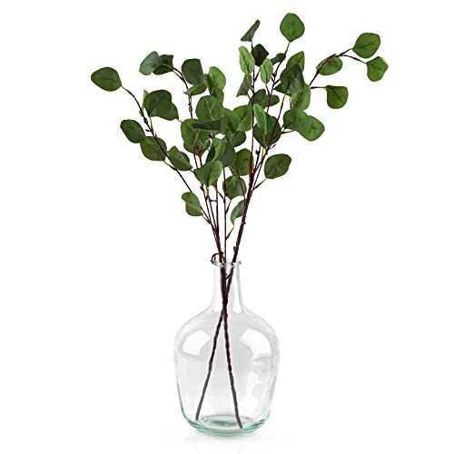 Farmhouse Glass Vase for Branches and Centerpieces (M)