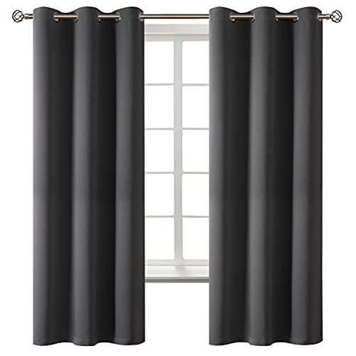 BGment Blackout Curtains - Grommet Thermal Insulated Room Darkening Bedroom and Living Room Curtain