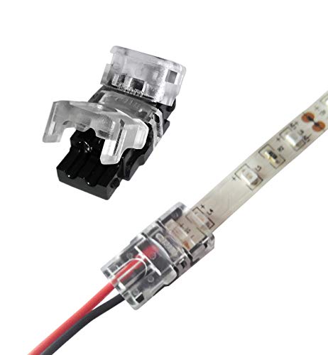 Biantie La 2835 2 Pin LED Strip Connector - DIY Quick Connection