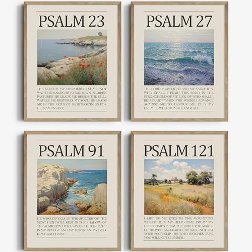 Bible Verse Wall Decor Prints