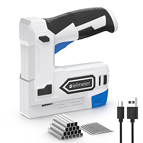 Populo 2-in-1 Cordless Staple Gun & Brad Nailer Kit with USB Charger