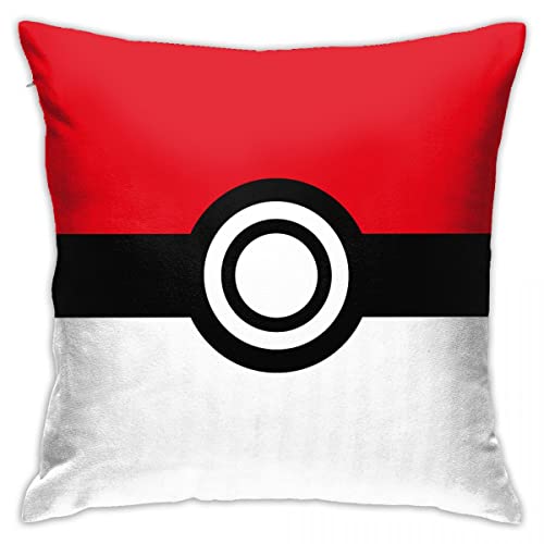 Pokemon Pillowcase Cute Cartoon Pikachu Charmander Bulbasaur Printed Pillow  45x45 Decorative Household Sofa Pillow Plush Cover